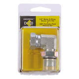 Apache Steel 1/2 in. D X 3/8 in. D Hydraulic Adapter 1 pk