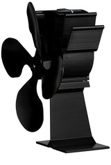 Ashley Hearth Miracle Heat MH4 4-Blade Thermoelectric Fan, Aluminum