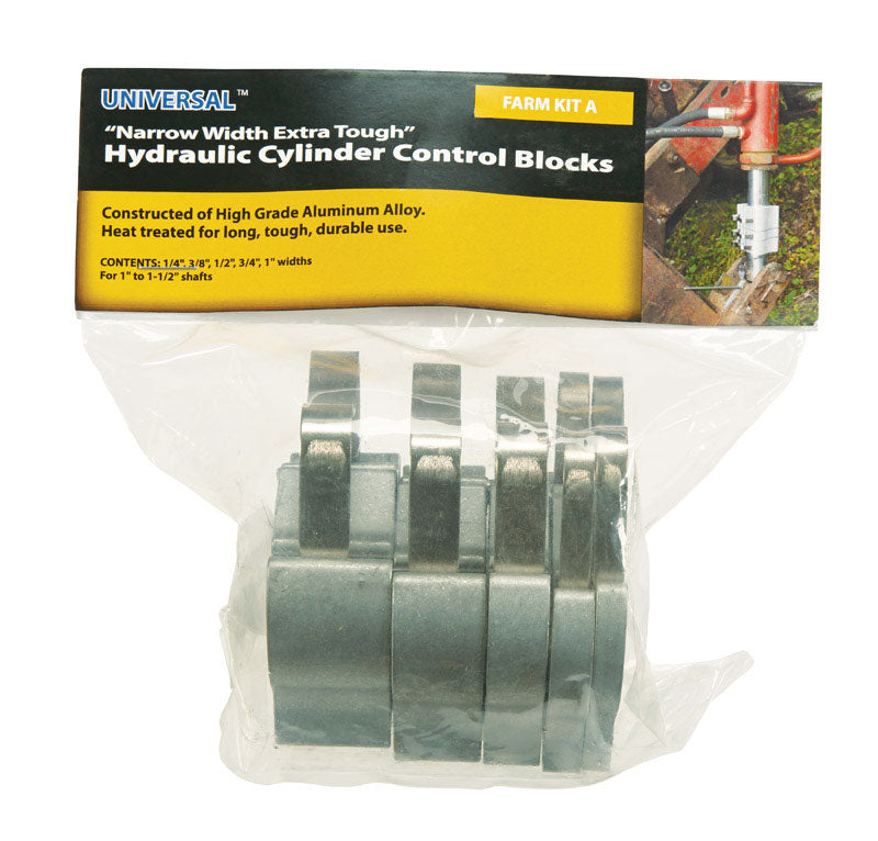 Apache Aluminum Hydraulic Block Kit 5 pk
