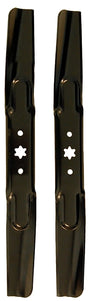 Arnold 490-110-M110 High-Lift Blade Set, 46 in L, For: Bolens, Huskee, MTD, Troy-Bilt, Yard Machines, Yard-Man Tractors