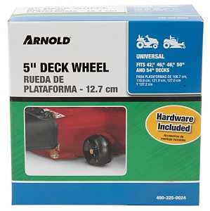 MTD 490-325-0024 Deck Wheel, For: Riding Lawn Mowers, Lawn Tractors, Zero-Turn Mowers with 42, 46, 50, 54 in Decks