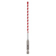 Milwaukee SHOCKWAVE 48-20-9001 Drill Bit, 5/32 in Dia, 6 in OAL, Wide Flute, 1/4 in Dia Shank, Hex Shank