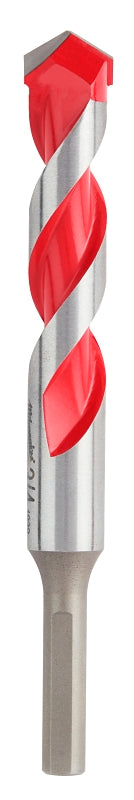 Milwaukee 48-20-9045 Drill Bit, 3/4 in Dia, 6 in OAL, Wide Flute, 3/8 in Dia Shank, 3-Flat Shank