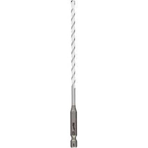 Milwaukee SHOCKWAVE 48-20-8882 Drill Bit, 5/32 in Dia, 6 in OAL, Multi-Material, Twist Flute, 1/4 in Dia Shank, Pack of 3