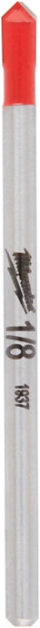 Milwaukee 48-20-8980 Drill Bit, 1/8 in Dia, 2 in OAL, 1/8 in Dia Shank, Round Shank, Pack of 5