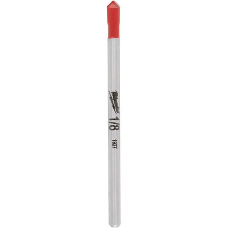 Milwaukee 48-20-8980 Drill Bit, 1/8 in Dia, 2 in OAL, 1/8 in Dia Shank, Round Shank, Pack of 5