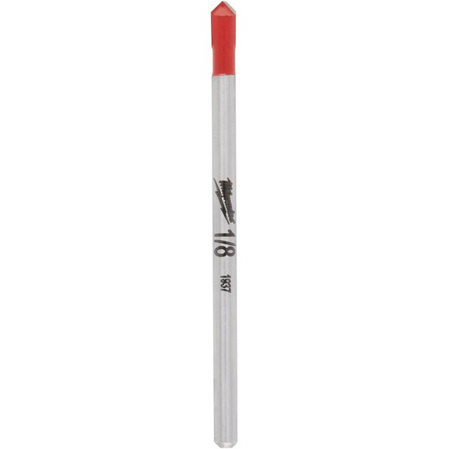 Milwaukee 48-20-8980 Drill Bit, 1/8 in Dia, 2 in OAL, 1/8 in Dia Shank, Round Shank, Pack of 5
