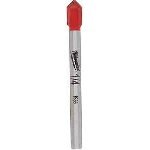 Milwaukee 48-20-8982 Drill Bit, 1/4 in Dia, 2-1/4 in OAL, 5/32 in Dia Shank, Round Shank, Pack of 5