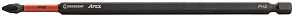 Crescent APEX Vortex CAVB6PH2 Impact Power Bit, #2 Drive, Phillips Drive, 1/4 in Shank, Hex Shank, 6 in L, Steel, Pack of 4