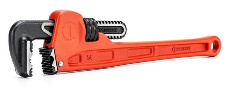 Crescent CIPW14 Pipe Wrench, 0 to 2-3/8 in Jaw, 14 in L, Cast Iron/Steel, Powder-Coated