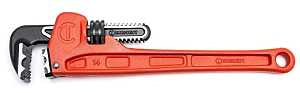 Crescent CIPW14 Pipe Wrench, 0 to 2-3/8 in Jaw, 14 in L, Cast Iron/Steel, Powder-Coated