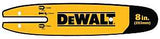 DEWALT DWZCSB8 Pole Saw Replacement Bar, 8 in L Bar, 0.043 in, 3/8 in TPI/Pitch