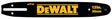 DEWALT DWZCSB12 Chainsaw Bar, 12 in L Bar, 0.043 in, 3/8 in TPI/Pitch, For: DCCS620 12 in Cordless 20 V MAX Chainsaws