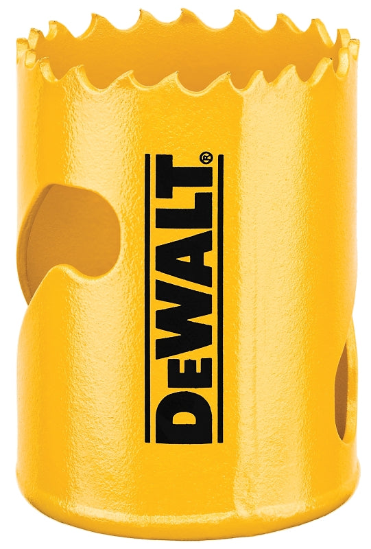 DEWALT DAH180024 Hole Saw, 1-1/2 in Dia, 1-3/4 in D Cutting, 5/8-18 Arbor, 4/5 TPI, HSS Cutting Edge