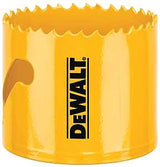 DEWALT DAH180036 Hole Saw, 2-1/4 in Dia, 1-3/4 in D Cutting, 5/8-18 Arbor, 4/5 TPI, HSS Cutting Edge