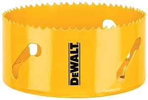 DEWALT DAH180072 Hole Saw, 4-1/2 in Dia, 1-3/4 in D Cutting, 5/8-18 Arbor, 4/5 TPI, HSS Cutting Edge