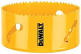 DEWALT DAH180072 Hole Saw, 4-1/2 in Dia, 1-3/4 in D Cutting, 5/8-18 Arbor, 4/5 TPI, HSS Cutting Edge