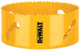 DEWALT DAH180076 Hole Saw, 4-3/4 in Dia, 1-3/4 in D Cutting, 5/8-18 Arbor, 4/5 TPI, HSS Cutting Edge