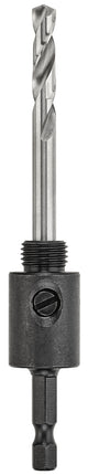 DEWALT DAH9141PBM Hole Saw Arbor, 1/2-20 Thread, 1/4 in Shank, Hex Shank