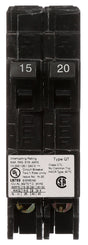 Siemens Q1520 Circuit Breaker, Type QT, 15 to 20 A, 1 -Pole, 120 V, Plug Mounting