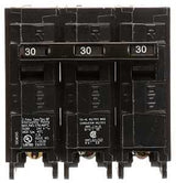 Siemens Q330 Circuit Breaker, Low Voltage, Mini, Standard, 30 A, 3 -Pole, 240 VAC, Common Trip, Plug Mounting