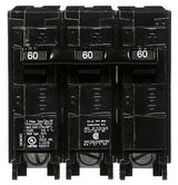 Siemens Q360 Circuit Breaker, Low Voltage, Mini, Standard, 60 A, 3 -Pole, 240 VAC, Common Trip, Plug Mounting