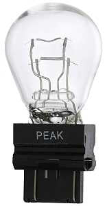 Eiko 4157LL-BPP Indicator Light Bulb, 12.8/14 V, 28.5, 8.26 W, Incandescent Lamp, W2.5x16Q