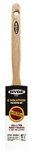 Hyde 47324 Paint Brush, Oval Brush, 1-1/2 in L Bristle, Polyester Bristle, 6/PK