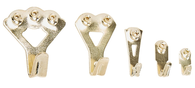 National Hardware N260-404 Picture Hanging Kit, Steel, Brass, 32-Piece