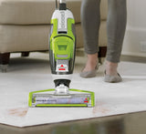 Bissell CrossWave 1785 Wet and Dry Vacuum, 28 oz, Pleated, Chacha Lime/Titanium/White