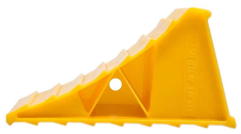 Camco USA 44412 OG Wheel Chock, Plastic, Yellow