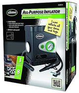 Slime 40034 Deluxe All Purpose Tire Inflator, 12 V, 0 to 100 psi Pressure, Dial Gauge