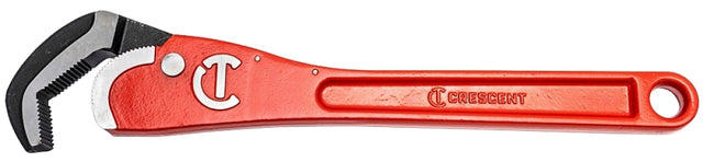 Crescent CPW16S Self-Adjusting Pipe Wrench, 0 to 2-1/2 in Jaw, 16.17 in L, Spring-Loaded Jaw, Steel, Powder-Coated