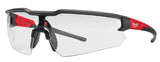 Milwaukee 48-73-2052 3-Piece Blister Magnifying Safety Glasses, Anti-Scratch Lens, Polycarbonate Lens, Plastic Frame, 3/PK