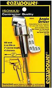 Eazypower 80943 Angle Driver, Steel