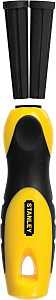 STANLEY 22-311 File Handle, 4-1/2 in L, Rubber, Black/Yellow