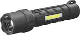 Coast PS700 Flashlight, AA Battery, Alkaline, USB Rechargeable, Zithion-X Battery, LED Lamp, Bulls Eye Spot, Flood Beam