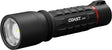 Coast XP Series XP9R Rechargeable Flashlight, ZX850 Battery, Zithion-X Battery, LED Lamp, Bulls-Eye Spot, Flood Beam