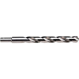 Irwin 73827 Jobber Drill Bit, 27/64 in Dia, 5-3/8 in OAL, Spiral Flute, 2-Flute, 27/64 in Dia Shank, Reduced Shank
