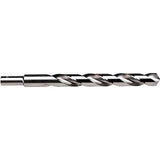 Irwin 73827 Jobber Drill Bit, 27/64 in Dia, 5-3/8 in OAL, Spiral Flute, 2-Flute, 27/64 in Dia Shank, Reduced Shank