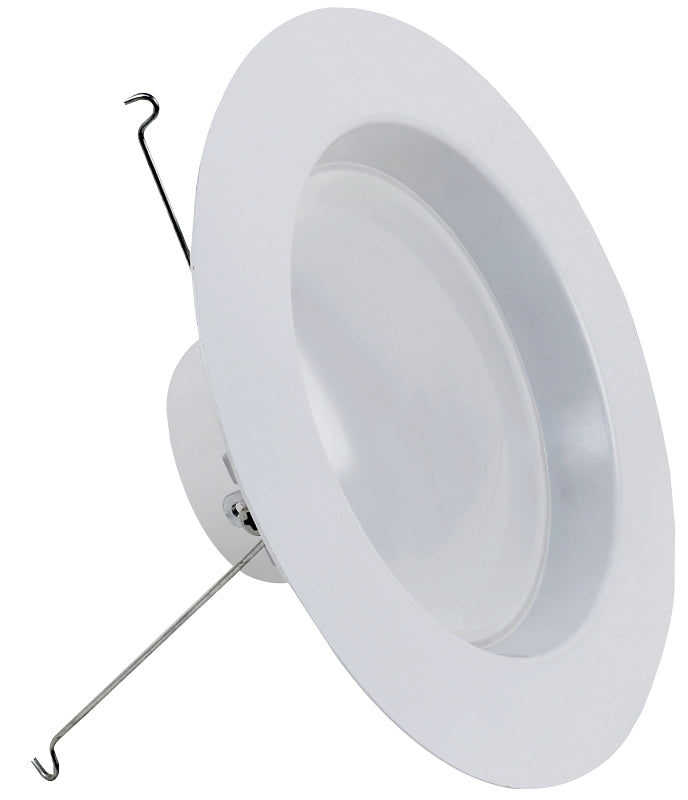 Feit Electric LEDR56HO/927CA Recessed Downlight, 120 W, 120 V, LED Lamp, Aluminum, White, Pack of 6