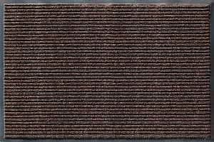 Apache Mills Enviroback AP043-4076E Door Mat, 27 in L, 18 in W, Rectangular, Cocoa Brown