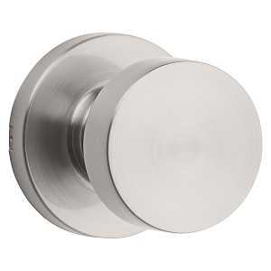 Kwikset Signature Series 720PSK RDT 15 CP Passage Knob, Zinc, Satin Nickel, 2-3/8 to 2-3/4 in Backset, Universal Hand