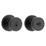 Kwikset Signature Series 740PSK RDT 514 SMT Entry Knob Set, Knob Handle, Matte, Zinc, SC1, KW1 Keyway, Residential