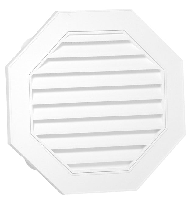 Canplas 626058-00 Gable Vent, 19.232 in L, 19.232 in W, Polypropylene, White