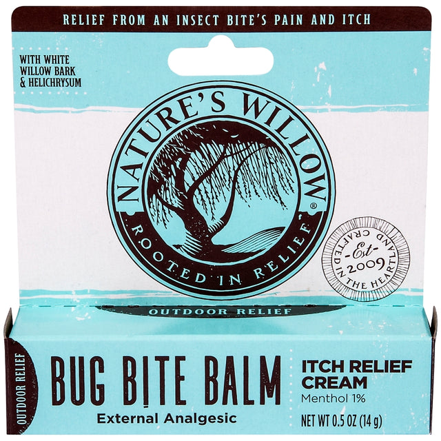 Nature's Willow NWBBB05 Bug Bite Balm, 0.5 fl-oz, Cream