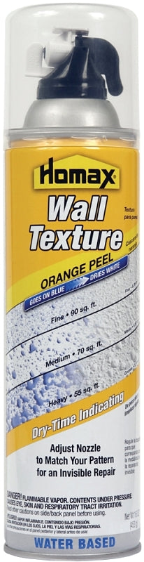 Homax 4096-06-06 Color-Changing Peel Wall Texture, Aerosol, Blue, 16 oz Can, Pack of 6