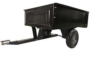 Agri-Fab 45-0303 Dump Cart, 350 lb, 41 x 31 x 12 in Deck, 13 x 4 in Wheel, Pneumatic Wheel, Black