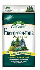 Espoma Evergreen-tone ET18 Organic Plant Food, 18 lb, Bag, 4-3-4 N-P-K Ratio