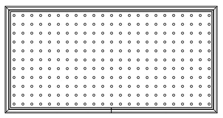 FRAME PEGBOARD HVYD EXTD PANEL 4ft X 30in